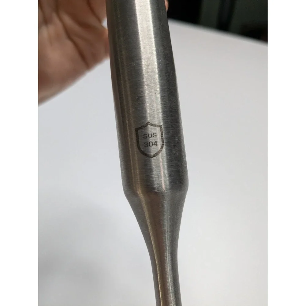 Wok Spatula GXONE Silver SUS 304 Stainless Steel Kitchen Utensil Turner